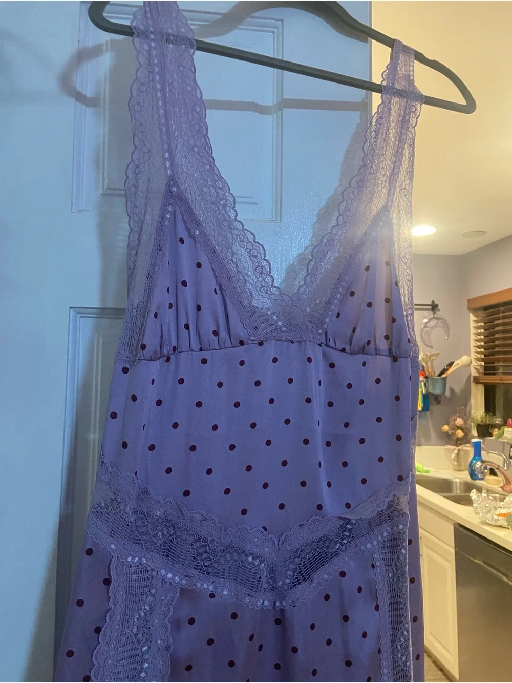 Free People Bad For You Printed Slip Dress